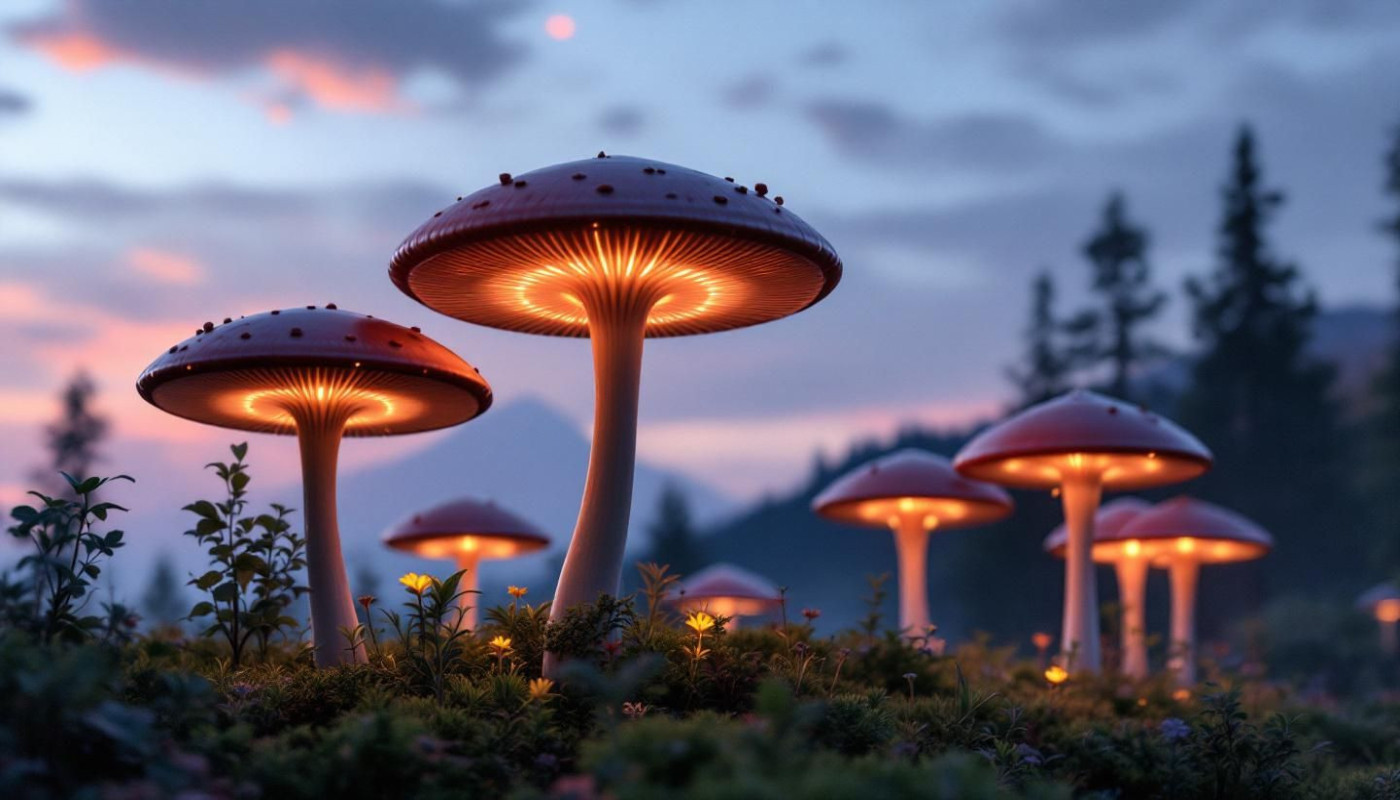 Comment les lampes champignon fusionnent nature et technologie moderne ?