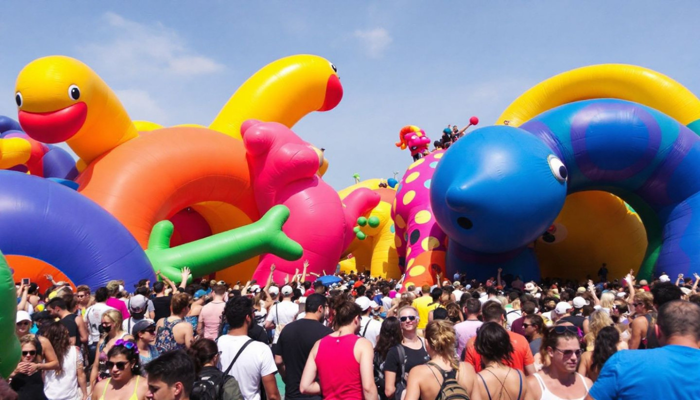 Comment les structures gonflables peuvent dynamiser votre marketing événementiel