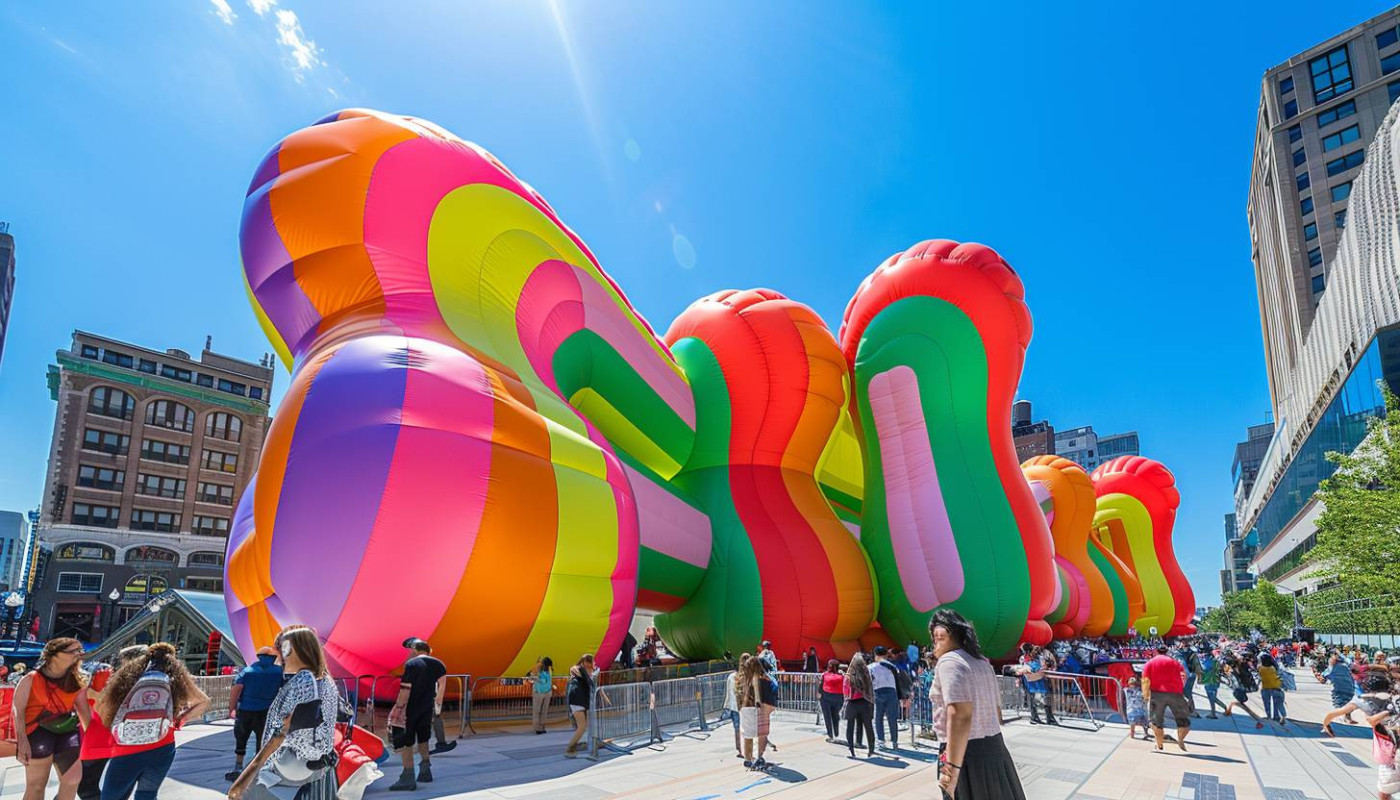 Maximiser la visibilité des entreprises avec les structures gonflables publicitaires